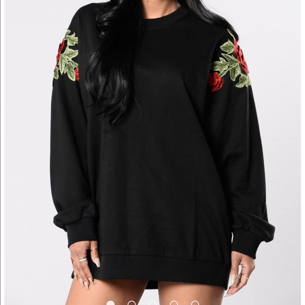 Fashion Nova oversized sweater